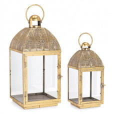 НАБОР 2 ФОНАРЯ LARJAM 1M QU ЗОЛОТО НАБОР 2 ФОНАРЯ LARJAM 1M QU ЗОЛОТО