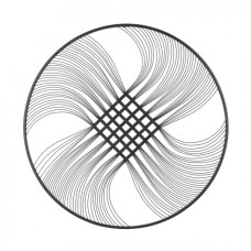 ZAIRA ЧЕРНЫЙ НАСТЕННЫЙ УКРАШЕНИЕ D90 ZAIRA ЧЕРНЫЙ НАСТЕННЫЙ УКРАШЕНИЕ D90