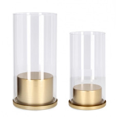 НАБОР 2 ЧАСТИ ЗОЛОТЫХ СВЕЧЕЙ KEIRA НАБОР 2 ЧАСТИ ЗОЛОТЫХ СВЕЧЕЙ KEIRA