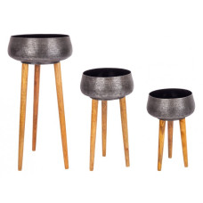 ШТАТИВ SET3 POT VARANASI НА ЧЕРНОМ ШТАТИВ SET3 POT VARANASI НА ЧЕРНОМ