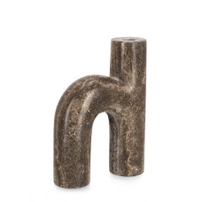 ПОДСВЕЧНИК ТИКАР ИЗ КОРИЧНЕВОГО МРАМОРА ПОДСВЕЧНИК ТИКАР ИЗ КОРИЧНЕВОГО МРАМОРА