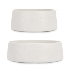 НАБОР 2 ДЕКОРАТИВНАЯ ЧАШКА БЕЛЫЙ ПАПИРУС НАБОР 2 ДЕКОРАТИВНАЯ ЧАШКА БЕЛЫЙ ПАПИРУС