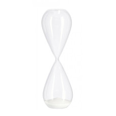 ПЕСОЧНЫЕ ЧАСЫ KRONOS ПРОЗРАЧНО-БЕЛЫЕ H38.3