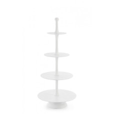 ДЕКОРАТИВНАЯ ПОДСТАВКА 4Р МАЛЛЕТ БЕЛАЯ H123 ДЕКОРАТИВНАЯ ПОДСТАВКА 4Р МАЛЛЕТ БЕЛАЯ H123