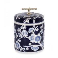 ВАЗА MENG С КРЫШКОЙ СИНИЙ БЕЛЫЙ H16 ВАЗА MENG С КРЫШКОЙ СИНИЙ БЕЛЫЙ H16