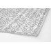 КОВЕР ШИРАЗ БЕЛЫЙ-СЕРЫЙ 150Х210