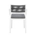 C-BR CC ALVIN СТУЛ БЕЛЫЙ/ТЕМНО-СЕРЫЙ C-BR CC ALVIN СТУЛ БЕЛЫЙ/ТЕМНО-СЕРЫЙ