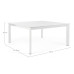 ALL.KONNOR СТОЛ 160X110/160 БЕЛЫЙOCX21