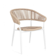 C-BR АЛЬГАИДА БЕЛЫЙ/БЕЖЕВЫЙ СТУЛ C-BR АЛЬГАИДА БЕЛЫЙ/БЕЖЕВЫЙ СТУЛ