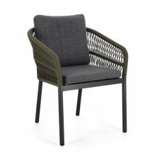 C-BR CC GALDANA СТУЛ АНТРАЦИТОВЫЙ/ЗЕЛЕНЫЙ