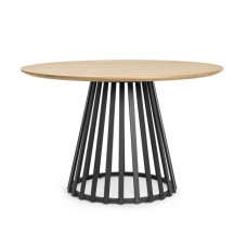 CILLIAN TABLE D120 ЧЕРНЫЙ/НАТУРАЛЬНЫЙ CILLIAN TABLE D120 ЧЕРНЫЙ/НАТУРАЛЬНЫЙ