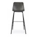KYRA PU ВИНТАЖНЫЙ БАРНЫЙ СТУЛ АНТРАЦИТОВОГО цвета KYRA PU ВИНТАЖНЫЙ БАРНЫЙ СТУЛ АНТРАЦИТОВОГО цвета