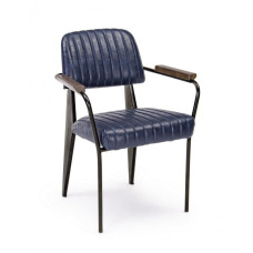 ВИНТАЖНЫЙ СИНИЙ СТУЛ C-BR NELLY ВИНТАЖНЫЙ СИНИЙ СТУЛ C-BR NELLY