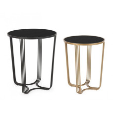 НАБОР 2 AFEF ЗОЛОТОЙ/ЧЕРНЫЙ СТОЛ НАБОР 2 AFEF ЗОЛОТОЙ/ЧЕРНЫЙ СТОЛ