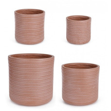 НАБОР 4 ГОРШКА TRESSAGE CIL TERRACOTTA