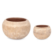 НАБОР 2 P.VASE MINH BOMB ПОЛИРОВАННАЯ ТЕРРАКОТА НАБОР 2 P.VASE MINH BOMB ПОЛИРОВАННАЯ ТЕРРАКОТА