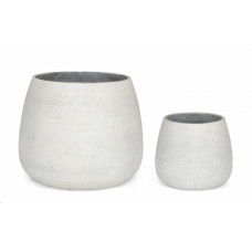 SET2 EMEI БЕЖЕВАЯ КУПОЛЬНАЯ ВАЗА-ГОРШОК SET2 EMEI БЕЖЕВАЯ КУПОЛЬНАЯ ВАЗА-ГОРШОК