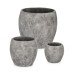 SET3 СЕРАЯ КУПОЛЬНАЯ ВАЗА-ГОРШОК MEILI SET3 СЕРАЯ КУПОЛЬНАЯ ВАЗА-ГОРШОК MEILI
