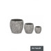 SET3 СЕРАЯ КУПОЛЬНАЯ ВАЗА-ГОРШОК MEILI SET3 СЕРАЯ КУПОЛЬНАЯ ВАЗА-ГОРШОК MEILI