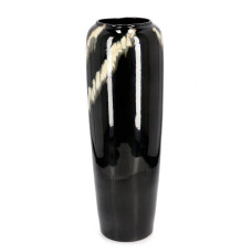 P.COIRA ВЫСОКАЯ ВАЗА ЧЕРНЫЙ МЕЛАНЖ H81 P.COIRA ВЫСОКАЯ ВАЗА ЧЕРНЫЙ МЕЛАНЖ H81